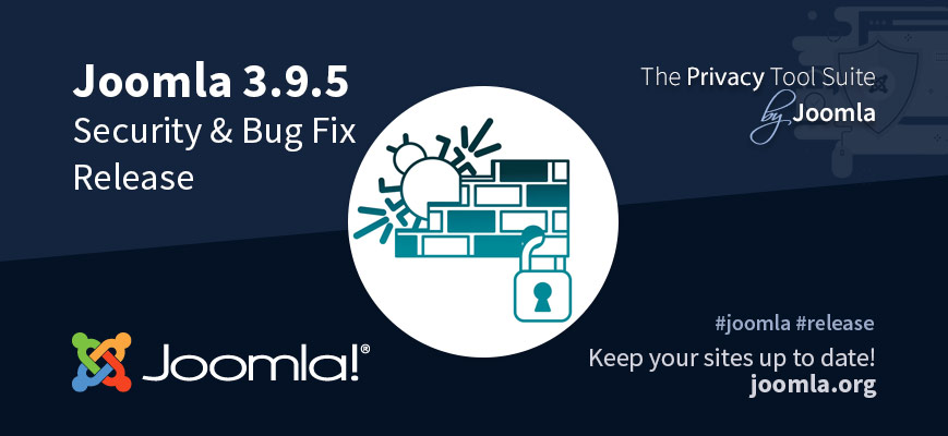 Joomla 3.9.5 bugfix en security update